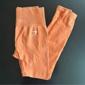 Gymshark Orange High-Waisted Leggings